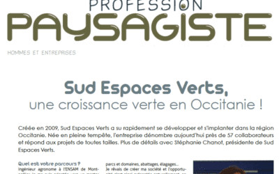 Presse « Profession Paysagiste » – les coulisses de SEV